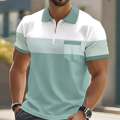 Olyvane Mason | Elegant Zip Polo
