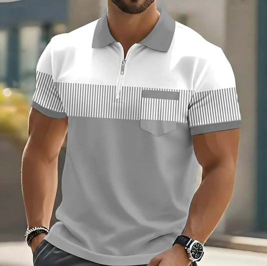 Olyvane Mason | Elegant Zip Polo