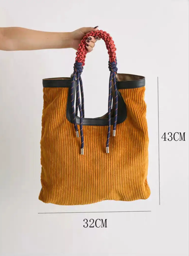Corduroy Carry-All