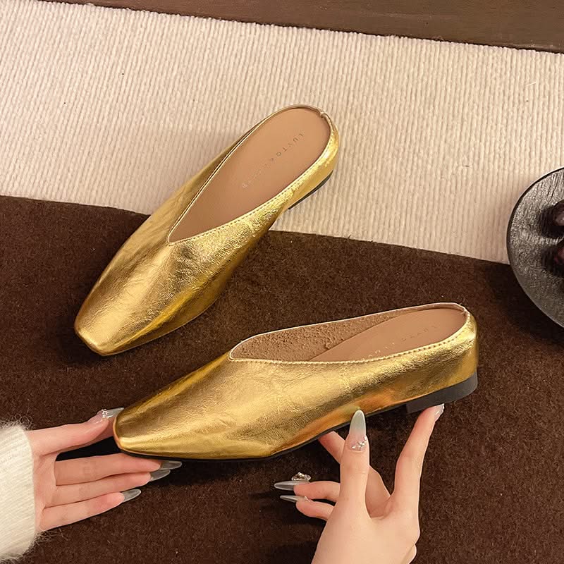 Vale Leather Flats