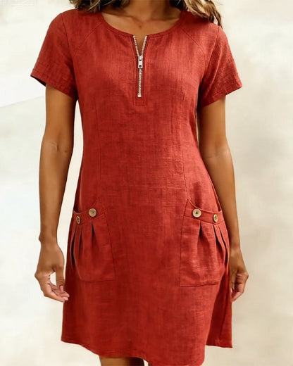 Lina Dress Natural elegance for every day.