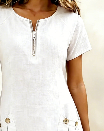 Lina Dress Natural elegance for every day.