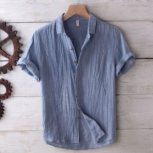 Olyvane Men's Linen Shirt