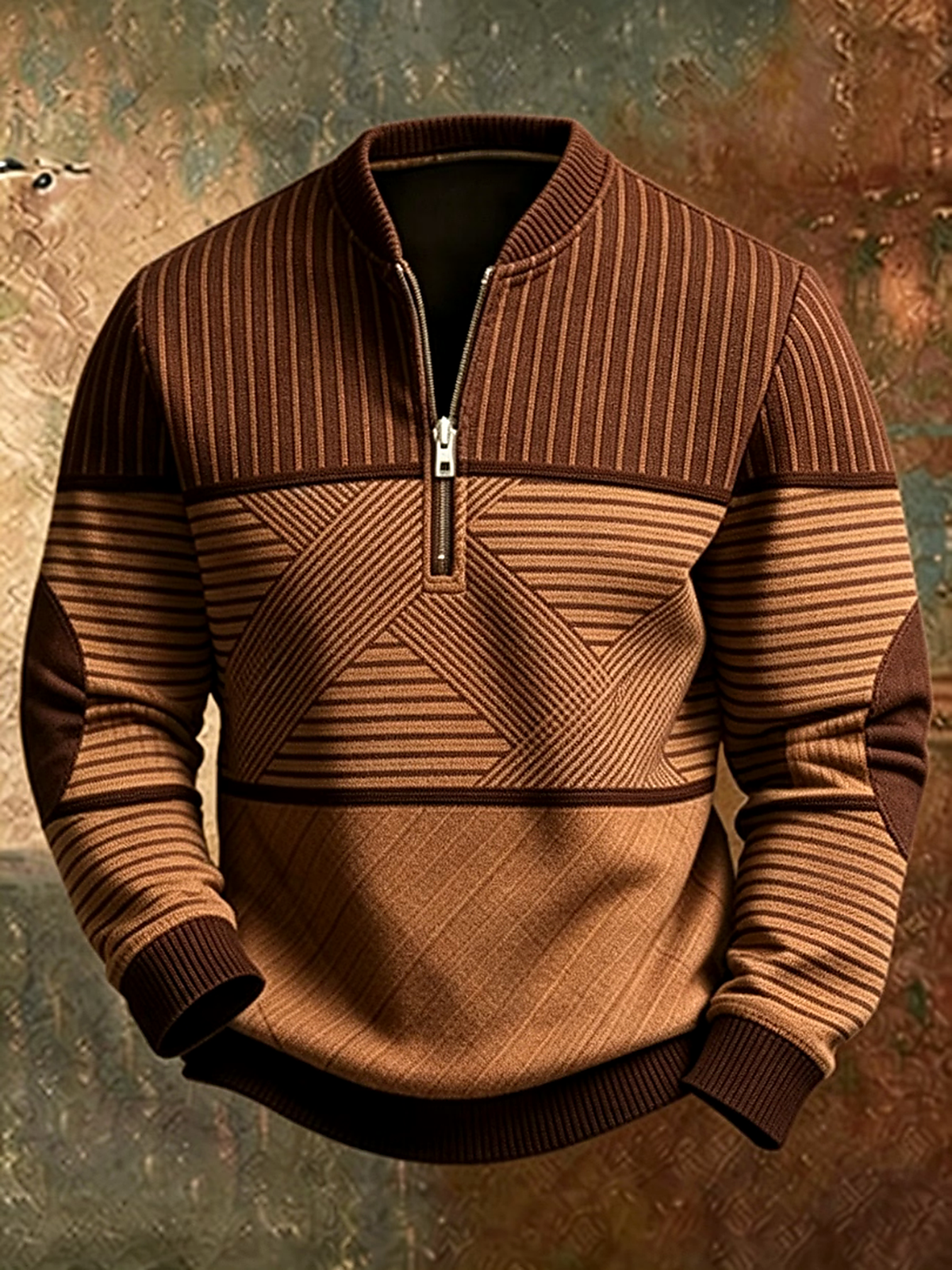 Oliver | Stylish Men’s Half-Zip Jumper