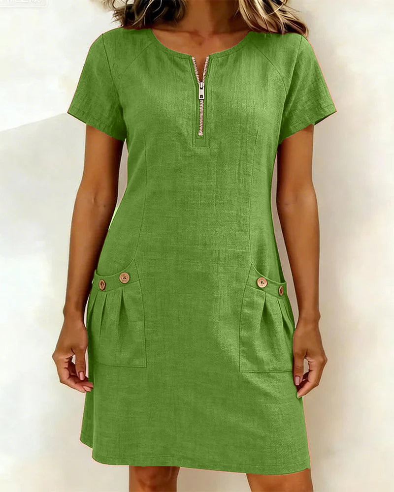 Lina Dress Natural elegance for every day.