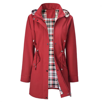Carlotta 3-in-1 Raincoat – Waterproof with Detachable Hood