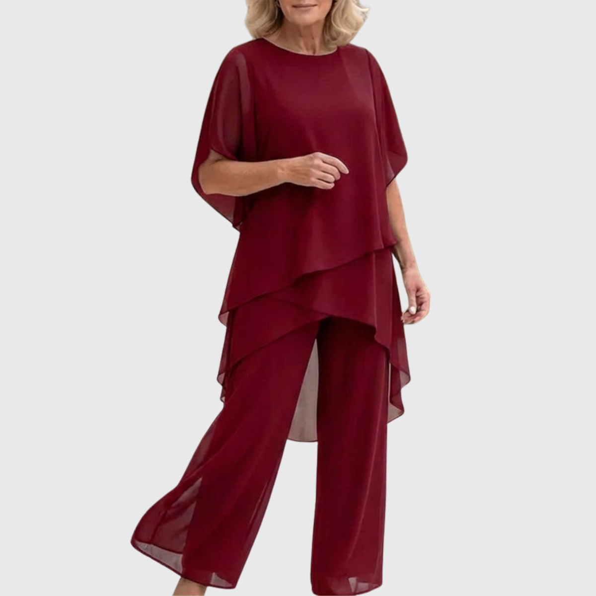 Chiara | Flowy 2-Piece Palazzo Pants Set