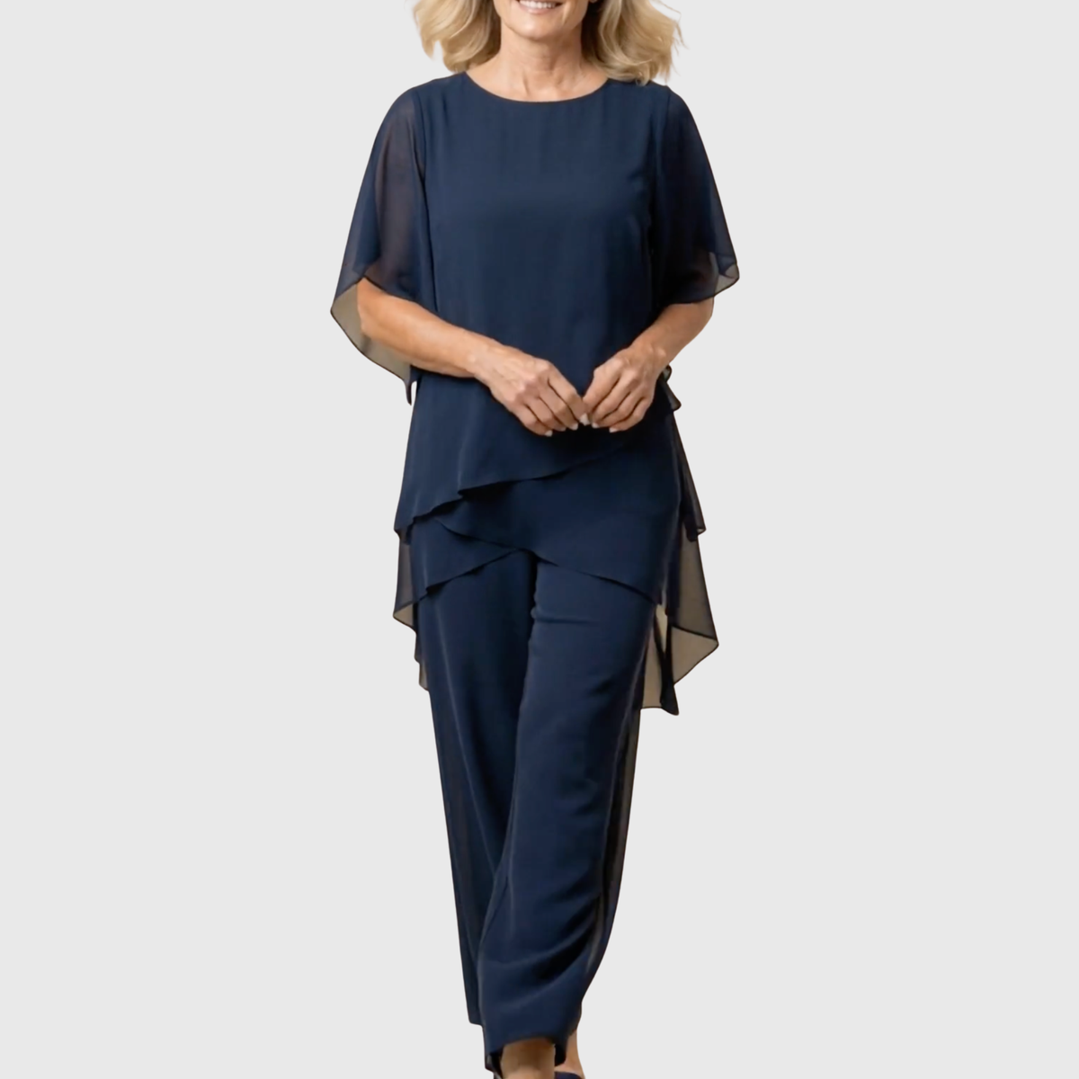 Chiara | Flowy 2-Piece Palazzo Pants Set