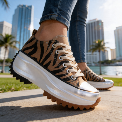 Ella Platform Sneakers