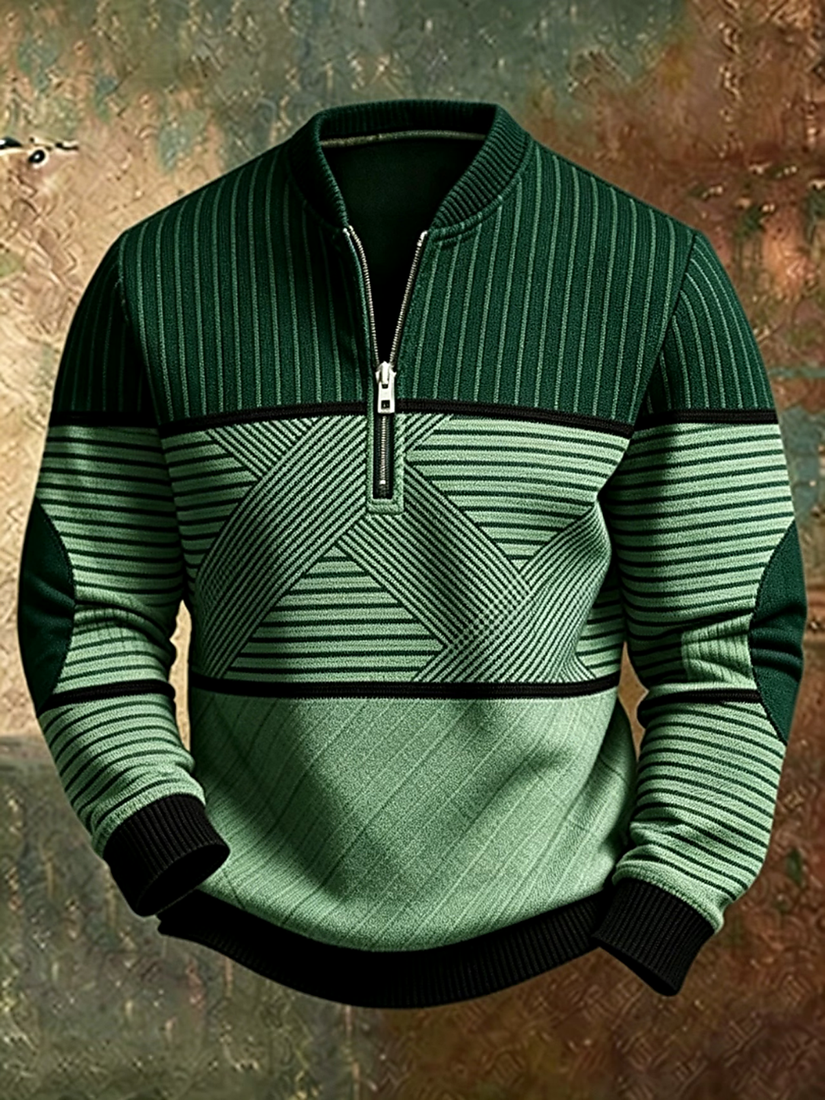 Oliver | Stylish Men’s Half-Zip Jumper