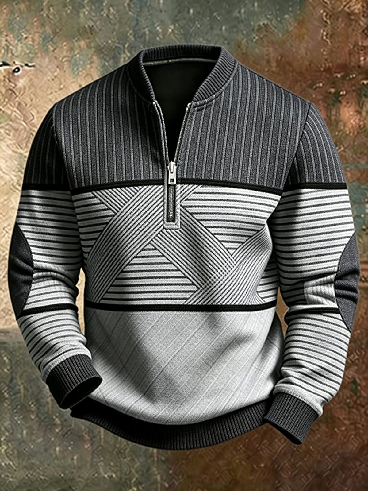 Oliver | Stylish Men’s Half-Zip Jumper