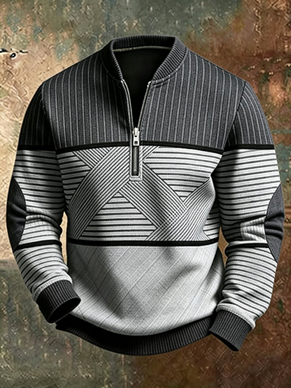 Oliver | Stylish Men’s Half-Zip Jumper