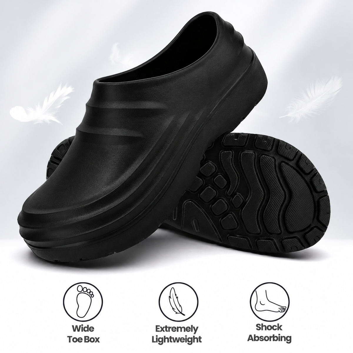 Olyvane CloudStep Comfort Clogs
