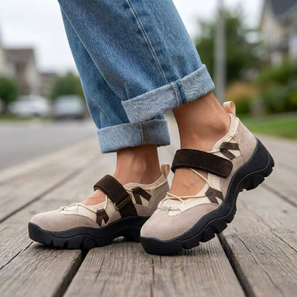 Velina | Comfort Loafers with Velcro Fastening