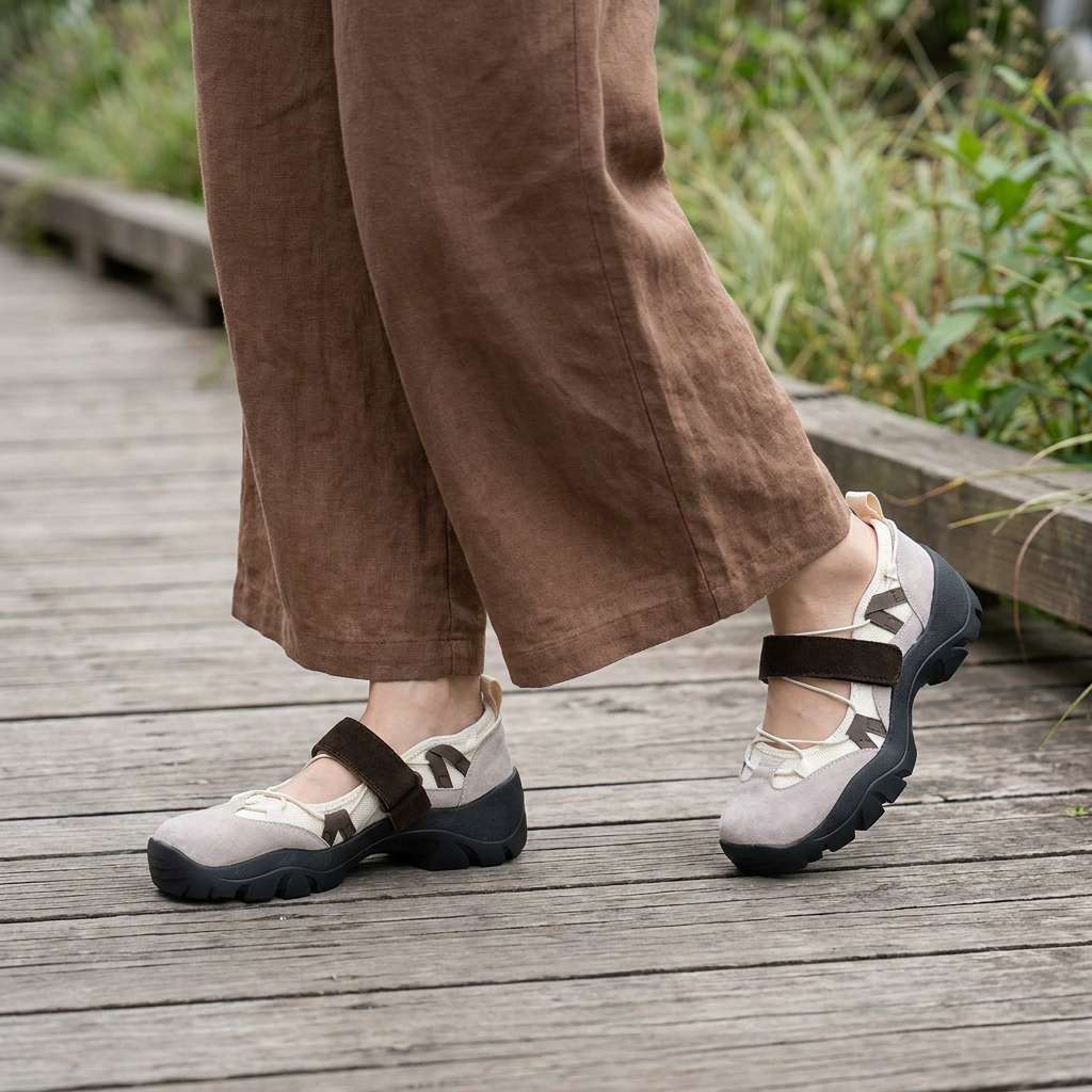 Velina | Comfort Loafers with Velcro Fastening