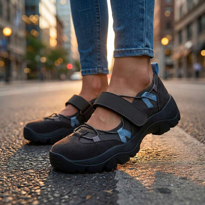Velina | Comfort Loafers with Velcro Fastening
