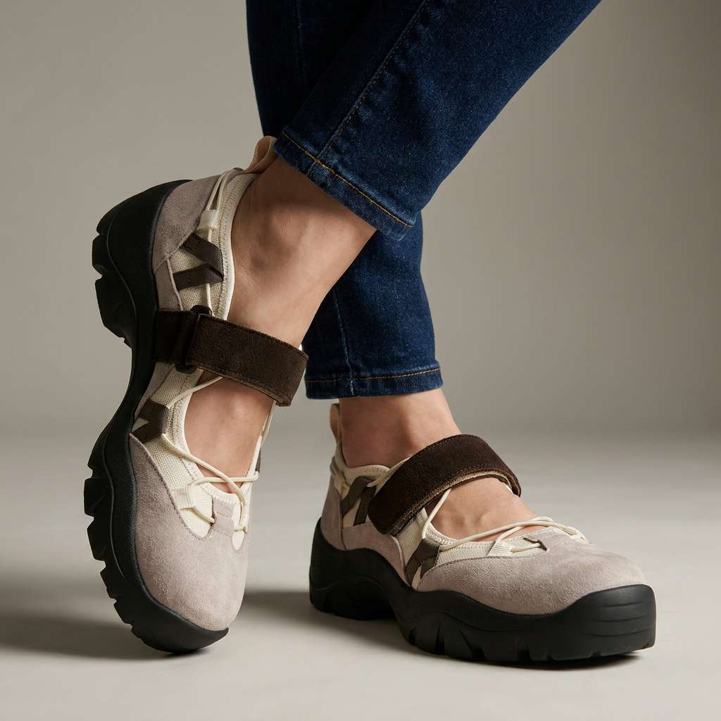 Velina | Comfort Loafers with Velcro Fastening