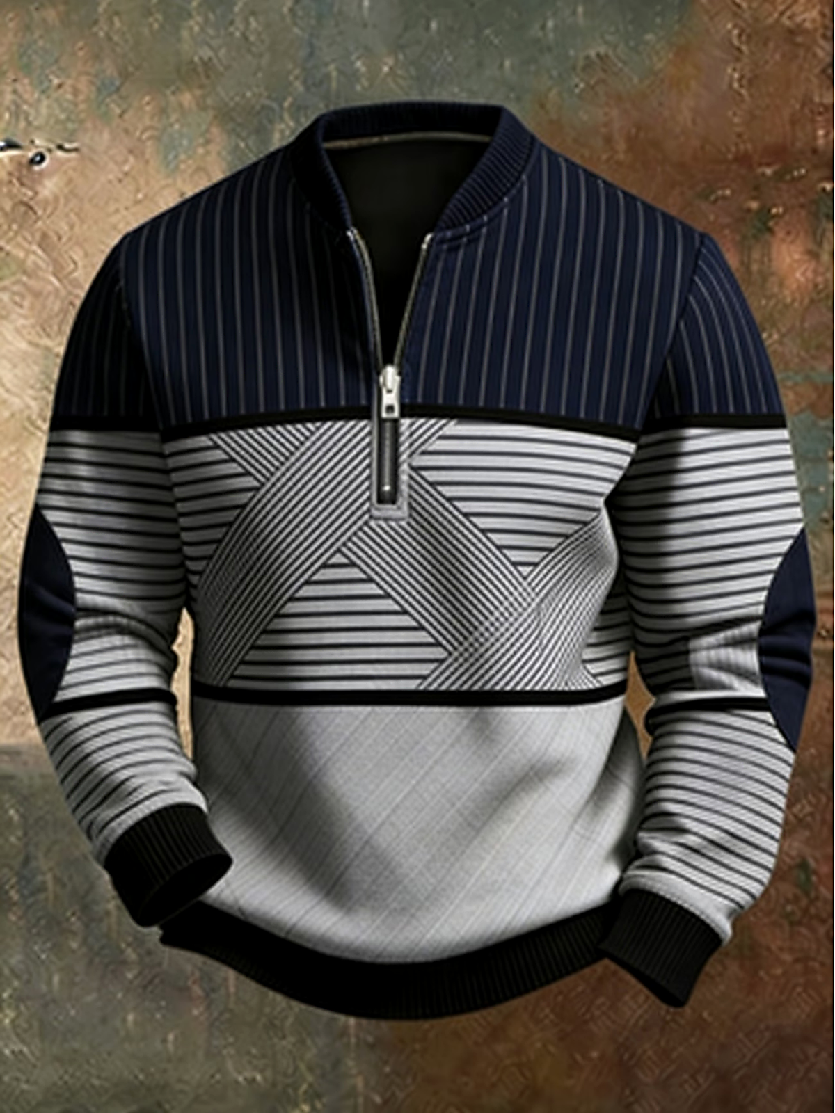 Oliver | Stylish Men’s Half-Zip Jumper