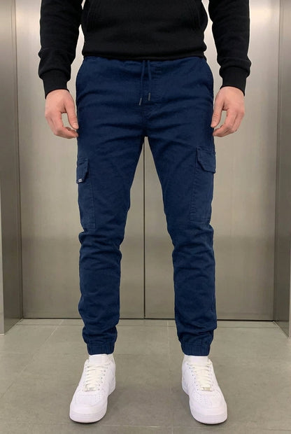 Olyvane Cargo Jogger - Navy