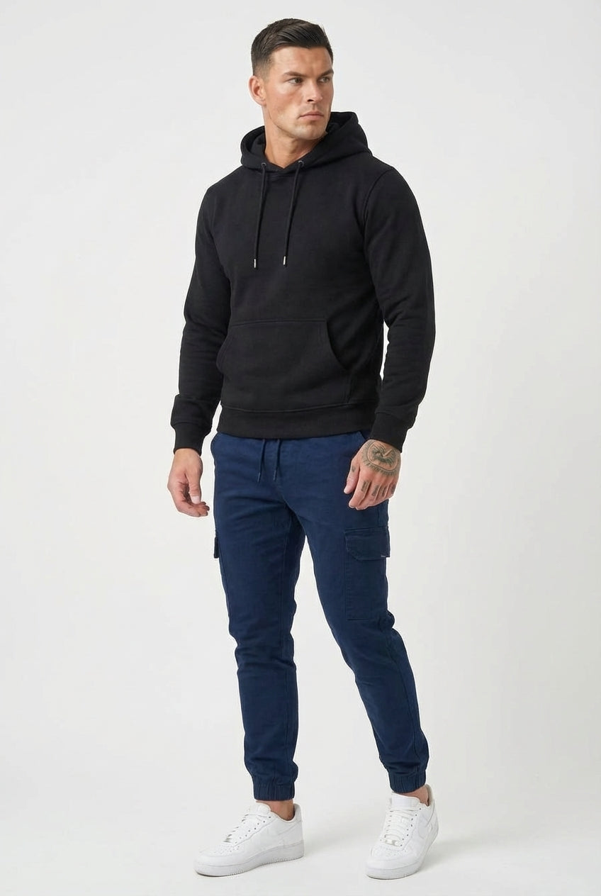 Olyvane Cargo Jogger - Navy