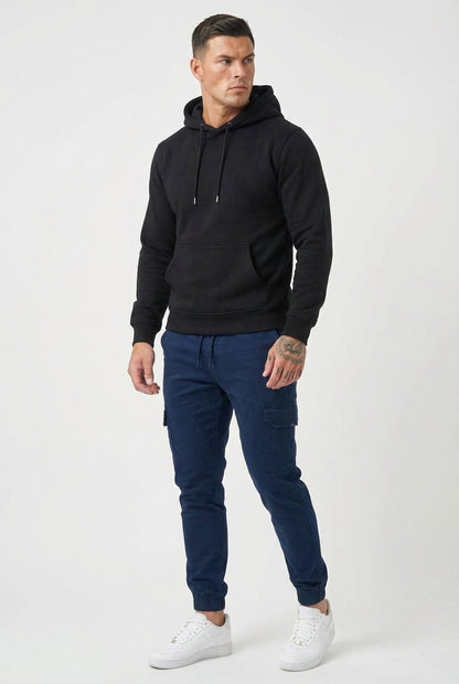 Olyvane Cargo Jogger - Navy