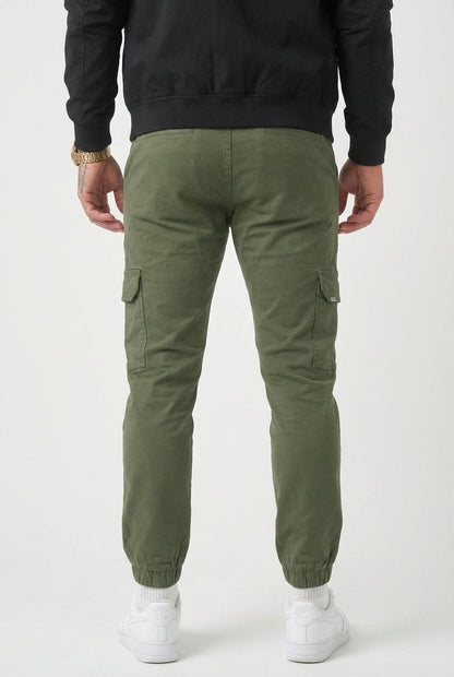 Olyvane Cargo Jogger - Army Green